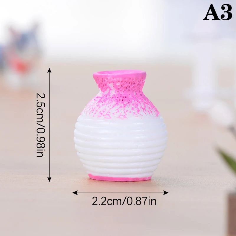 Resin Mini Vase Garden Ornament Micro Landscape | Aurelia