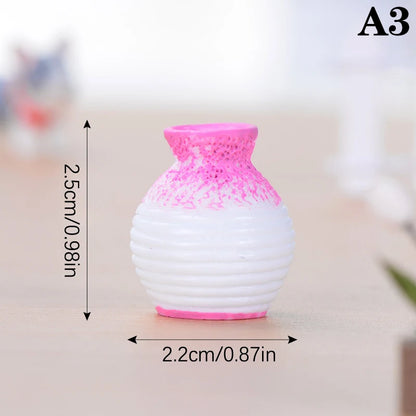 Resin Mini Vase Garden Ornament Micro Landscape | Aurelia