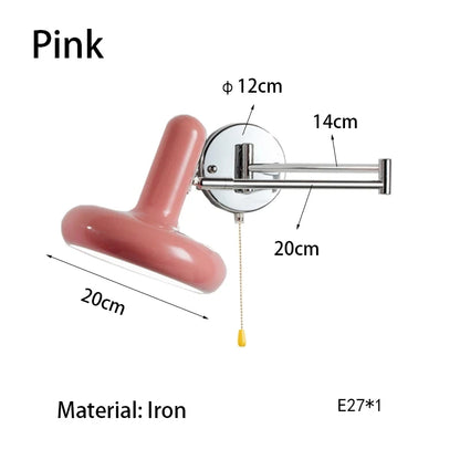 Nordic Retractable Swing Arm Wall Sconce