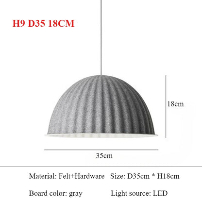 Nordic Felt Pendant Lamp