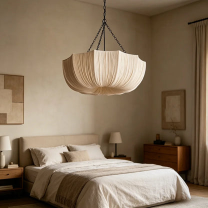 Wabi Sabi Fabric Dome Pendant