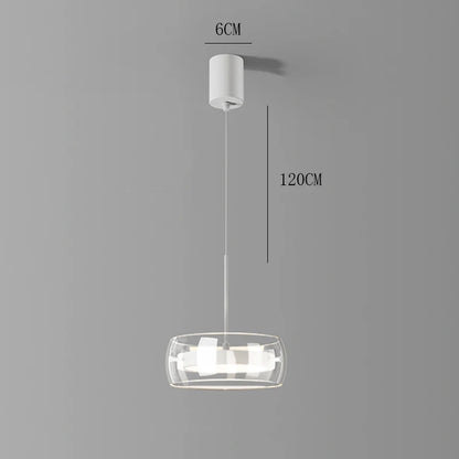 Multi Head Glass Pendant Light