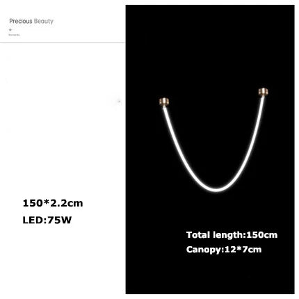 Linear Bar Pendant Light