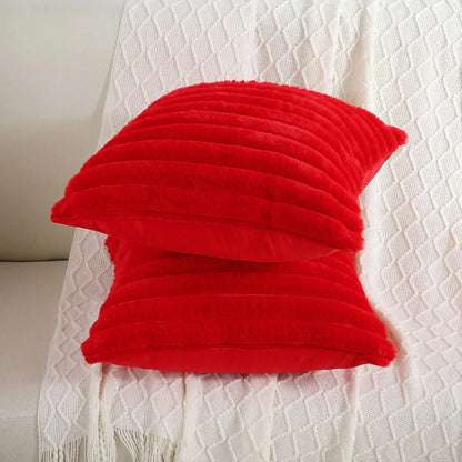 Woven Stripe Throw Pillow Cover