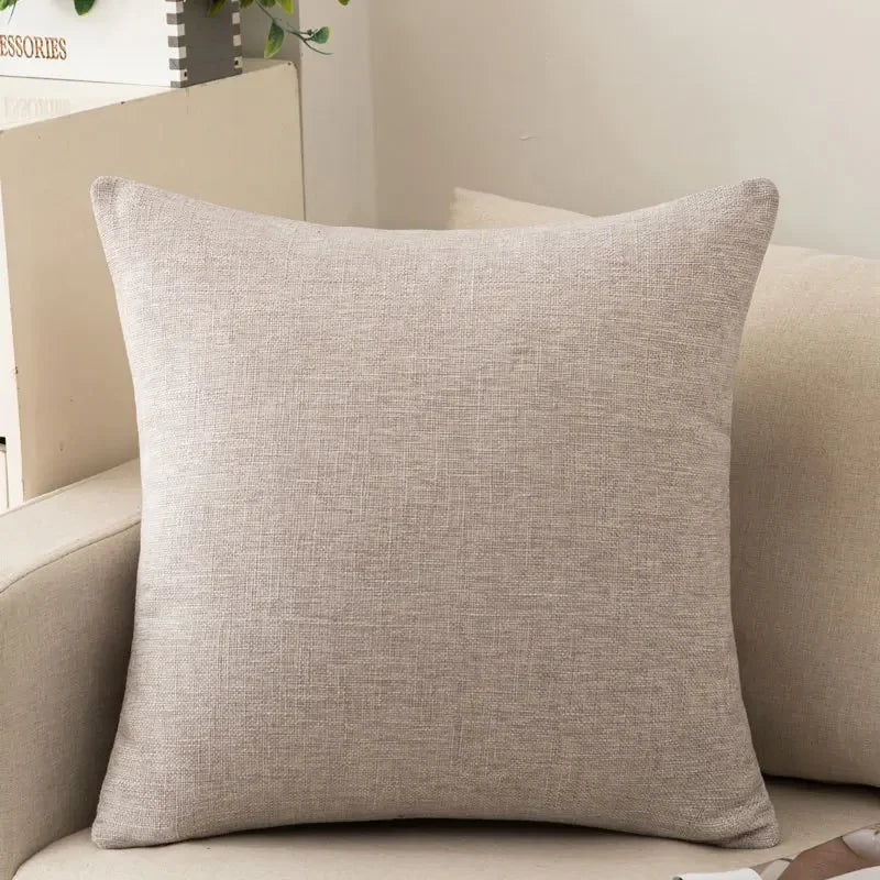 Farmhouse Chenille Throw Pillow Cover