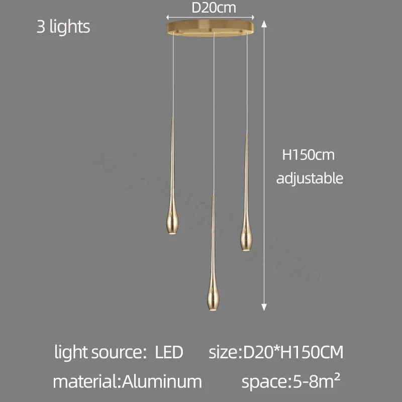 Ten light gilded aluminium chandelier, assembly required on fitting