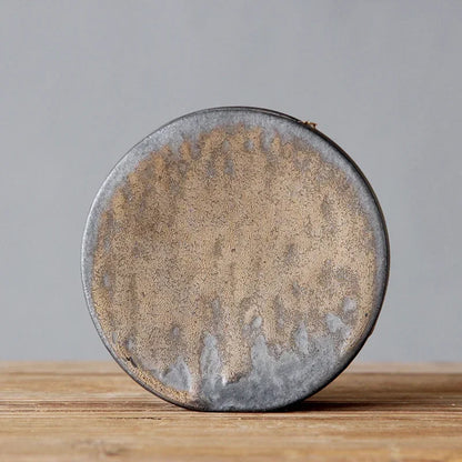 Rough pottery Zen ceramic vase tea ceremony tabletop décor