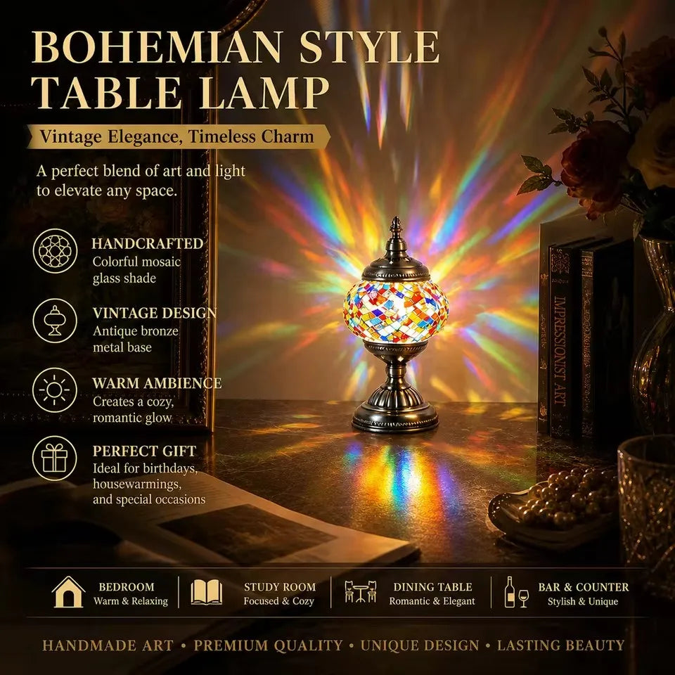 LED Table Lamp Touch Sensor Rechargeable Desktop Night Light Wireless Reading Lamp For Restaurant Hotel Bar Bedroom Decor Light