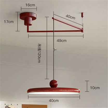 Swing Arm Pendant Lamp