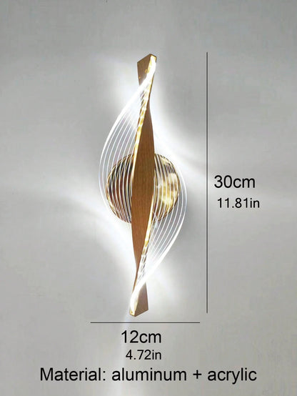 Modern Acrylic LED Outdoor Wall Sconce