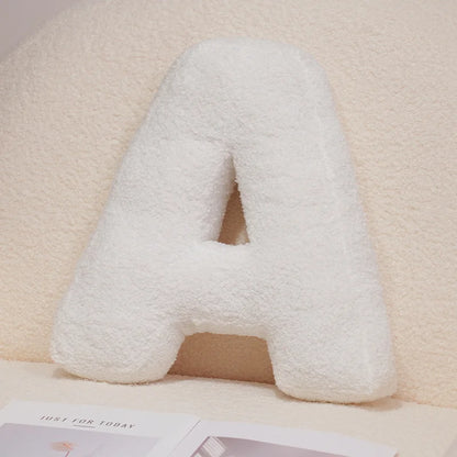 Alphabet Letter Plush Pillow