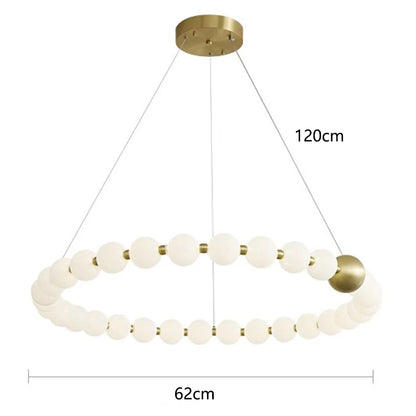 Single ring chandelier, 24.4 in across, in a silvery iron finish