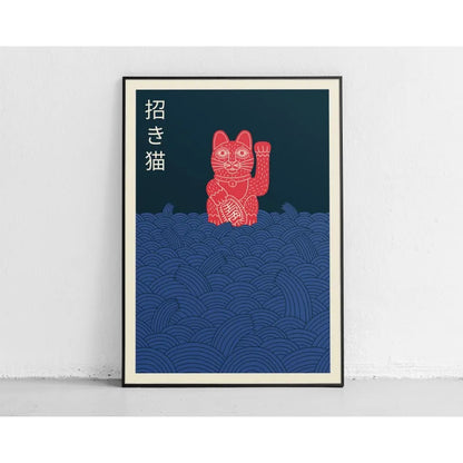 Japanese contemporary tokyo street art canvas print — variant view 10