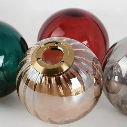 Glass Globe Pendant Light