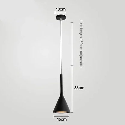 Colored Dome Pendant Light