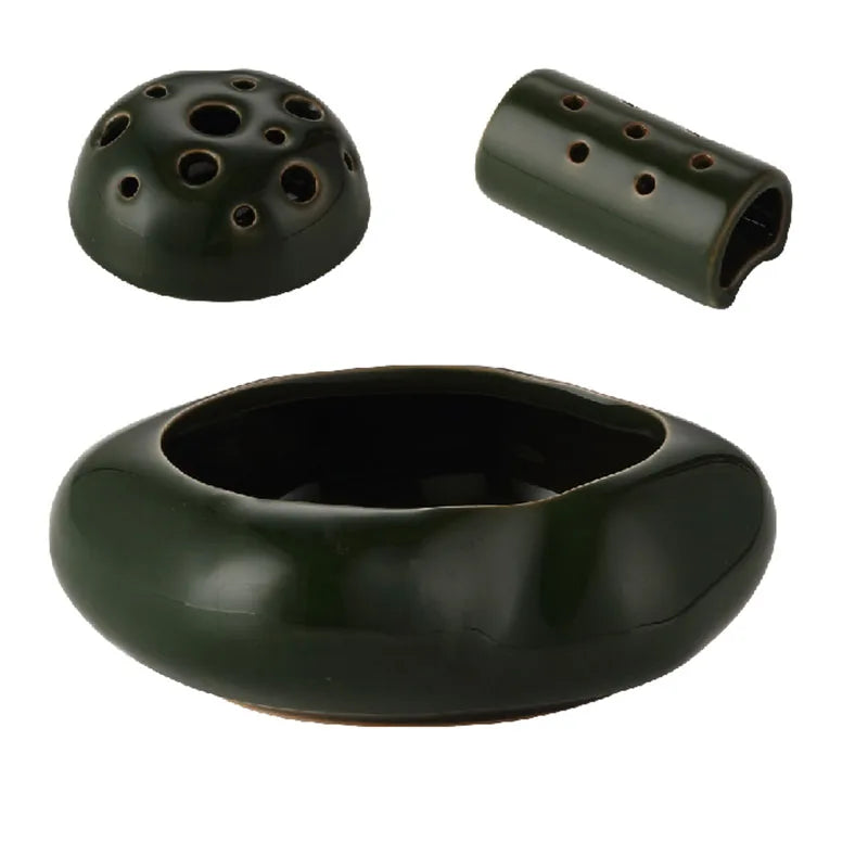 Lotus Seedpod Ceramic Decorative Vase