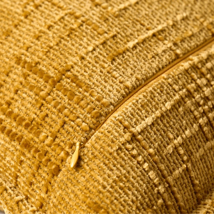 Solid Chenille Throw Pillow Cover — detail