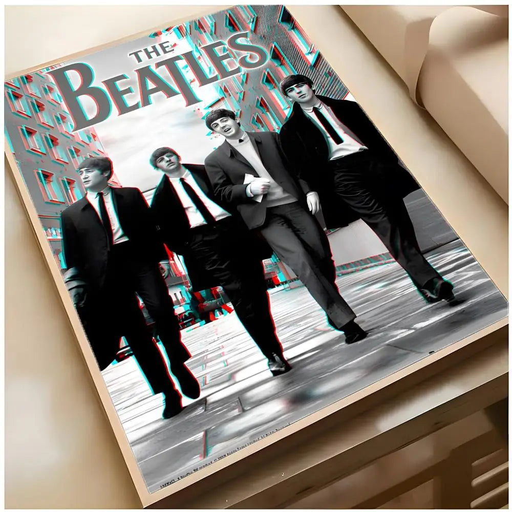The Beatles Classic Rock Music Canvas Wall Art