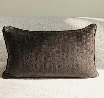 Branch Print Luxury Pillow Cover — styling detail