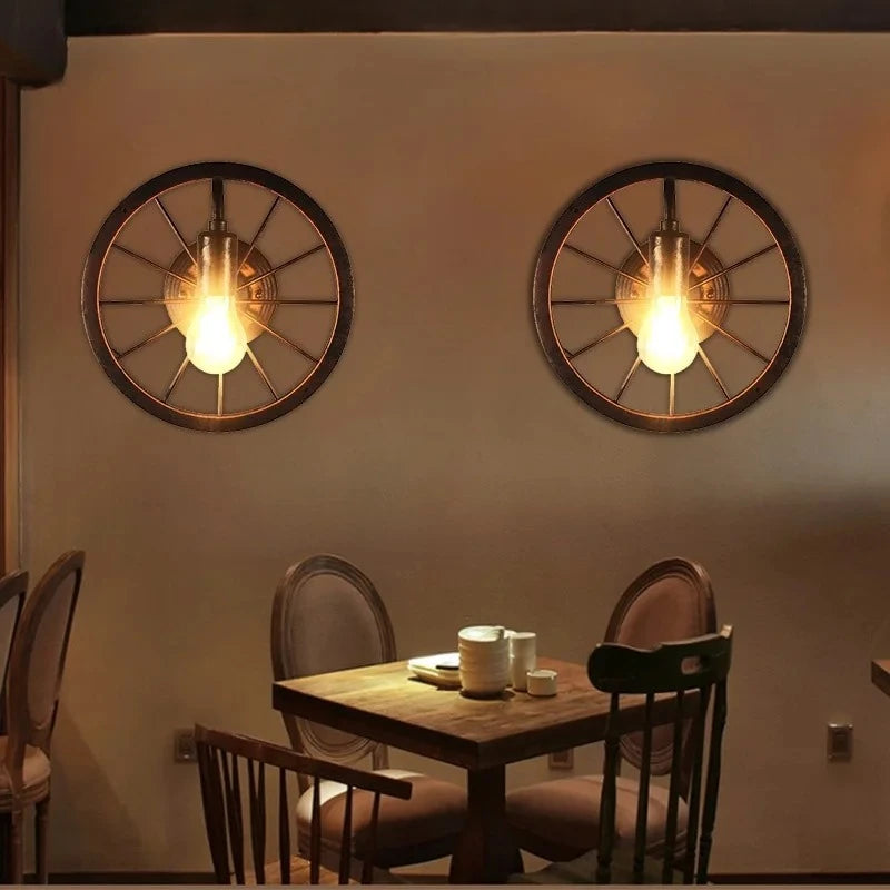 wall sconce, installed in a room interior setting