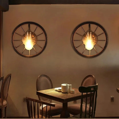 wall sconce, installed in a room interior setting