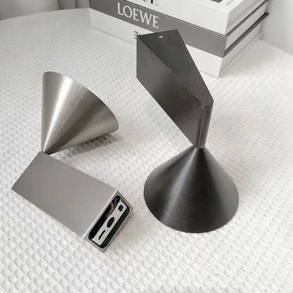 aluminum wall sconce, close-up of shade and hardware detail