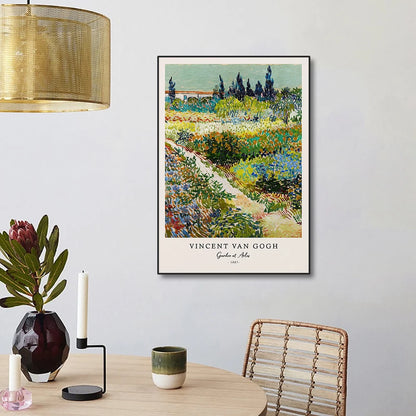 Van Gogh Starry Night Canvas Wall Art Print