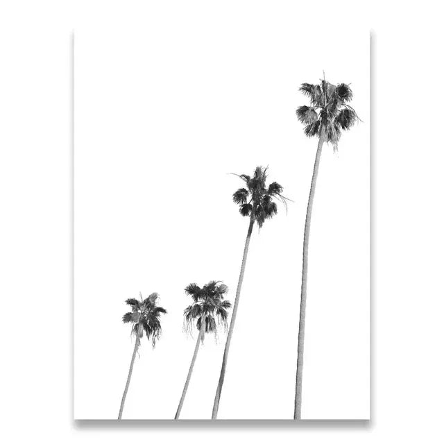 Beach Camper Van Surf Ocean Landscape Canvas Wall Art
