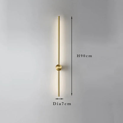 Modern Long Line LED Wall Sconce
