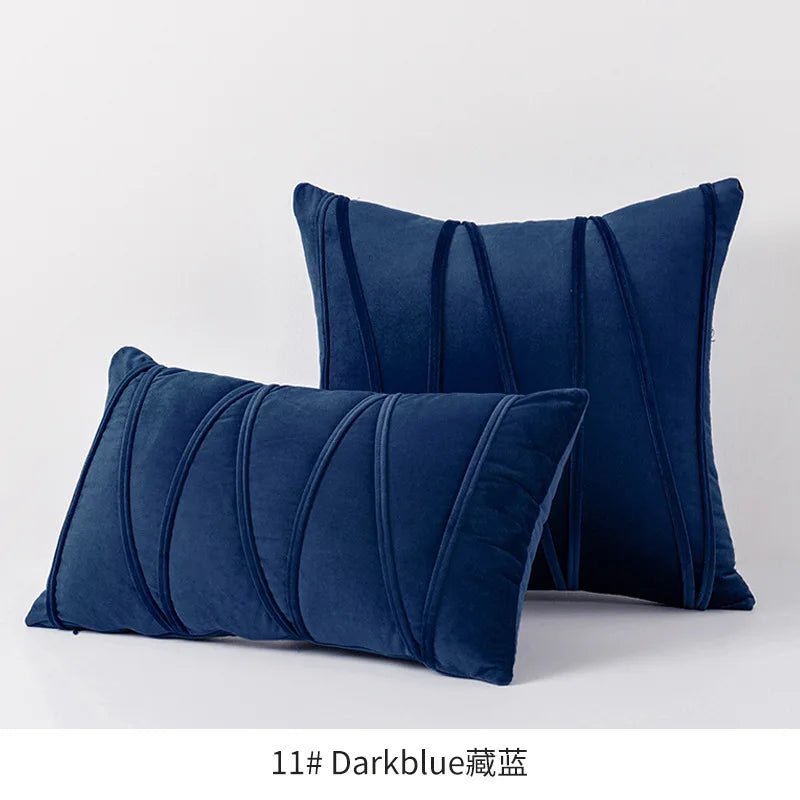 Boho Patchwork Corduroy Pillow Cover