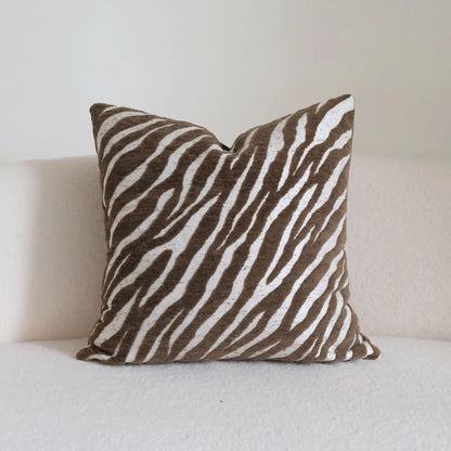 Abstract Brushstroke Throw Pillow Cover