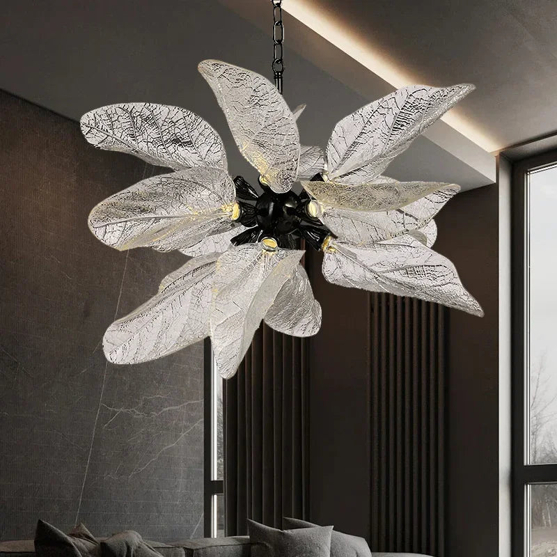Leaf Petal Chandelier Light
