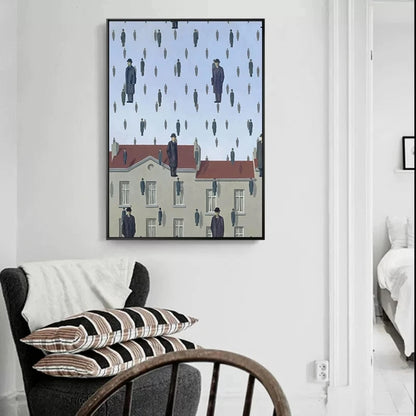 Surrealist Rene Magritte Classic Art Canvas Wall Art