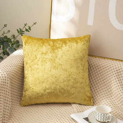 Velvet Throw Pillow Cover