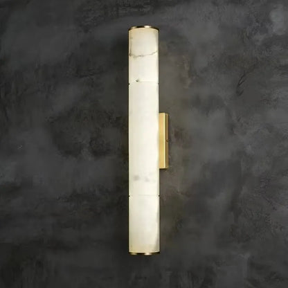 Copper Faux Marble Wall Sconce