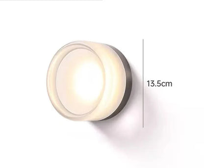 Round Acrylic LED Wall Sconce