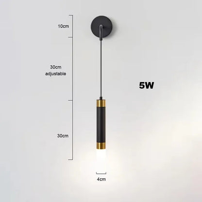 Nordic Iron Linear Wall Sconce