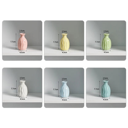 Nordic Ceramic Mini Vase Set