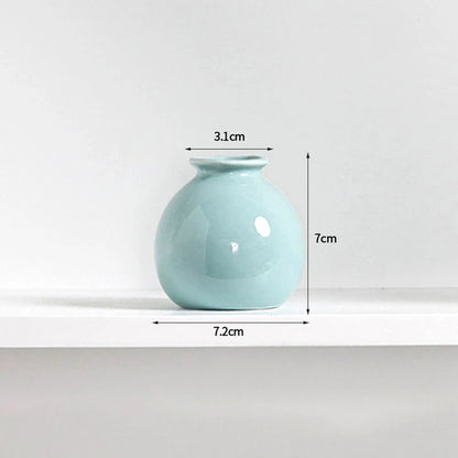 Nordic Ceramic Mini Vase Set