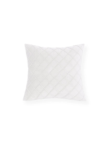 Geometric Velvet Throw Pillow Cover — styling detail