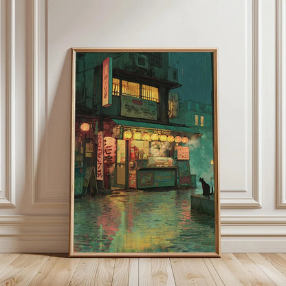 Japanese Sushi Bar Canvas Wall Art