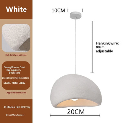Wabi Sabi Resin Pendant Light