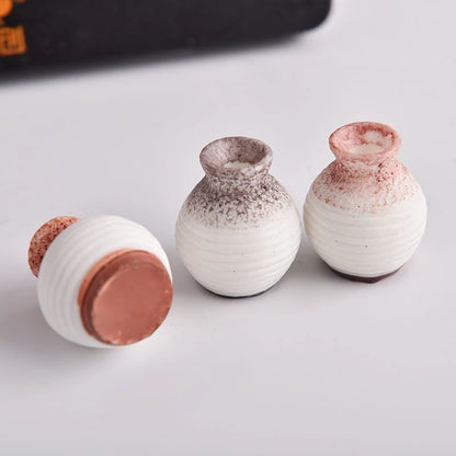 Resin mini vase garden ornament DIY micro landscape desk décor