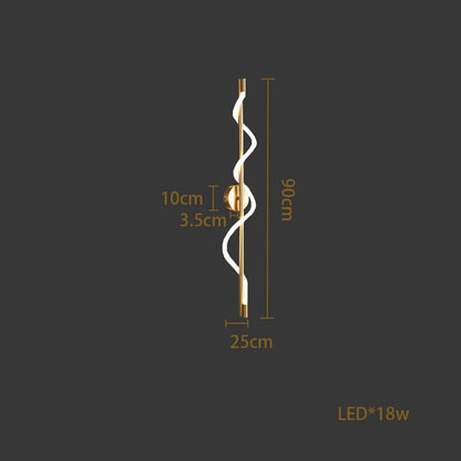 Linear Bar Pendant Light