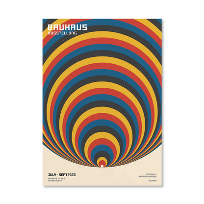 Bauhaus Geometric Art Print