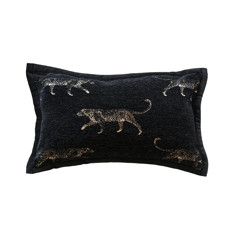 Nordic Jacquard Lumbar Pillow Cover