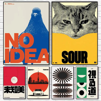 Japandi Minimalist Abstract Brad Mead Canvas Wall Art