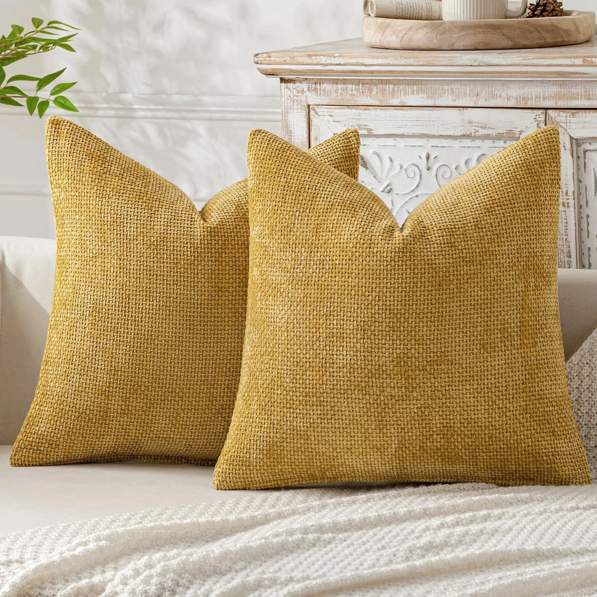 Boho Patchwork Corduroy Pillow Cover