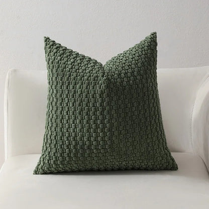Decorative Throw Pillow Cover — styling detail