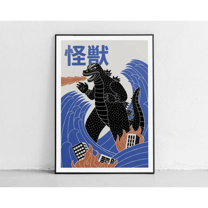 Japanese Great Wave Mount Fuji Canvas Wall Art